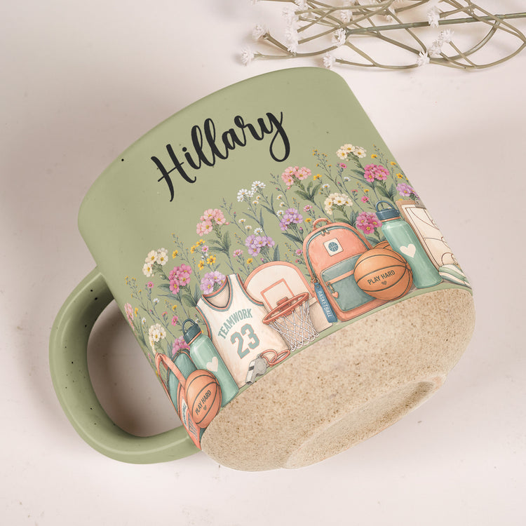 Custom-Birth-Flower-&-Name-Pottery-Mug-Gift-For-Basketball-Fan-Basketball-Lover-Personalized-Mug-5
