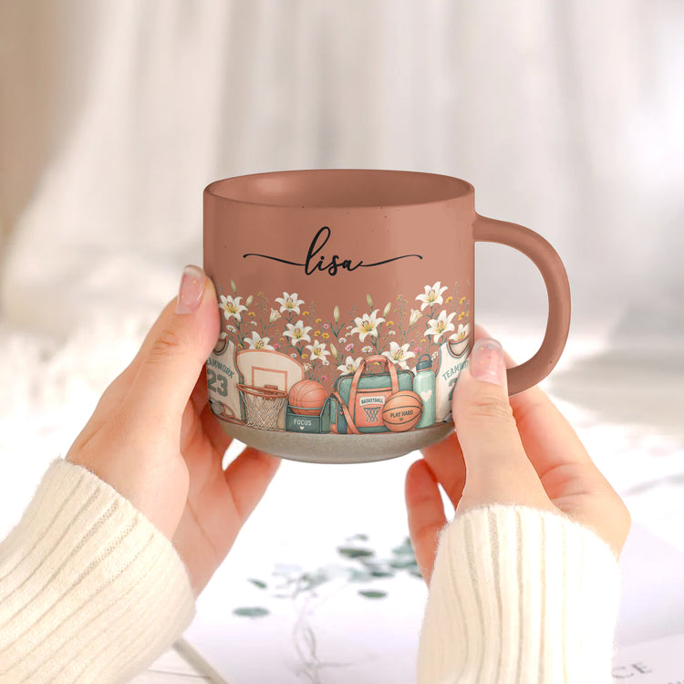 Custom-Birth-Flower-&-Name-Pottery-Mug-Gift-For-Basketball-Fan-Basketball-Lover-Personalized-Mug-6