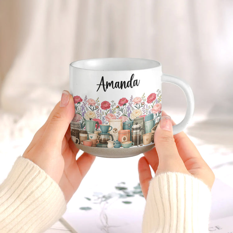 Custom-Birth-Flower-&-Name-Pottery-Mug-Gift-For-Coffee-Lovers-Personalized-Mug-11