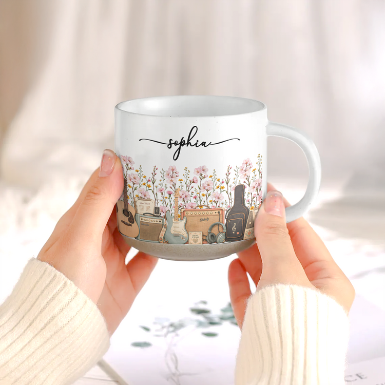 Custom-Birth-Flower-&-Name-Pottery-Mug-Gift-For-Guitarist-Personalized-Mug5