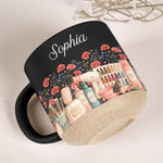 Custom-Birth-Flower-&-Name-Pottery-Mug-Gift-For-Hairstylist-Personalized-Mug