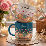 Custom-Birth-Flower-&-Name-Pottery-Mug-Gift-For-Knitter-Personalized-Mug1