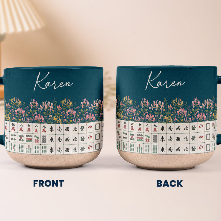 Custom-Birth-Flower-&-Name-Pottery-Mug-Gift-For-Mahjong-Lovers-Personalized-Mug-6
