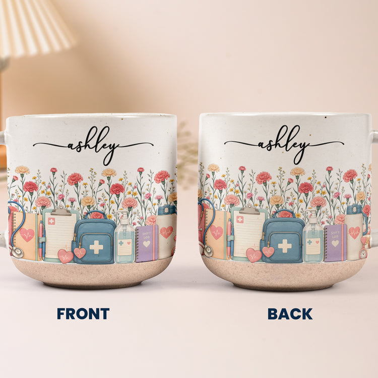 Custom-Birth-Flower-&-Name-Pottery-Mug-Gift-For-Nurse-Personalized-Mug-6