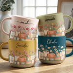 Custom-Birth-Flower-&-Name-Pottery-Mug-Gift-For-Social-Worker-Personalized-Mug-1