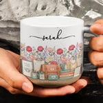 Custom-Birth-Flower-&-Name-Pottery-Mug-Gift-For-Social-Worker-Personalized-Mug-3