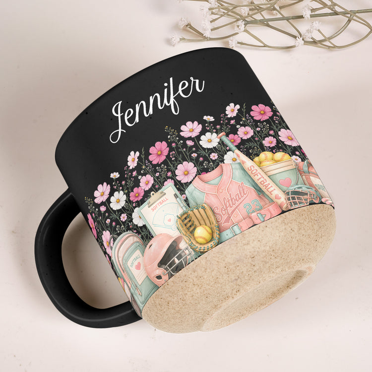 Custom-Birth-Flower-&-Name-Pottery-Mug-Gift-For-Softball-Lovers-Personalized-Mug-5