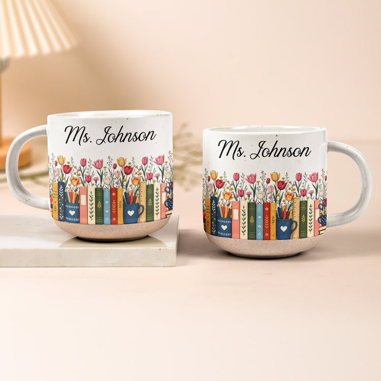 Custom-Birth-Flower-&-Name-Pottery-Mug-Gift-For-Teacher-Personalized-Mug-2