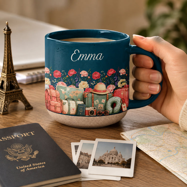 Custom-Birth-Flower-&-Name-Pottery-Mug-Gift-For-Traveler-Personalized-Mug-2