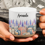 Custom-Birth-Flower-&-Name-Pottery-Mug-Gift-For-Volleyball-Girl-Personalized-Mug-3