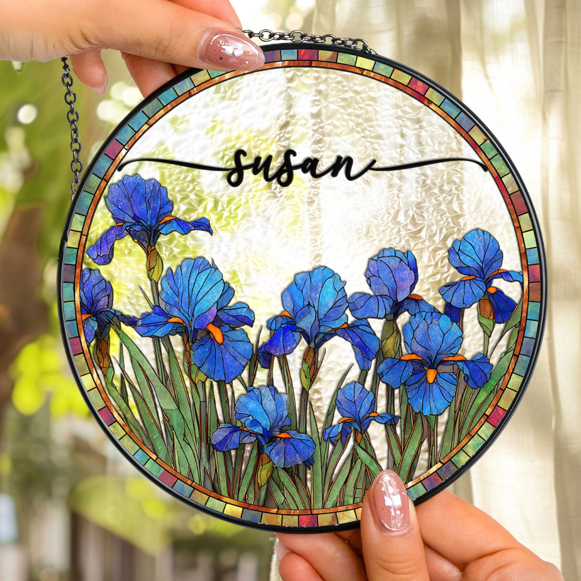 Custom-Birth-Flower-&-Name-Self-Gift,-Friend-Personalized-Window-Hanging-Suncatcher-3