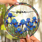 Custom-Birth-Flower-&-Name-Self-Gift,-Friend-Personalized-Window-Hanging-Suncatcher-3