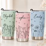 Custom-Birth-Flower-&-Name-Tumbler-Gift-For-Her-Personalized-Tumbler-1
