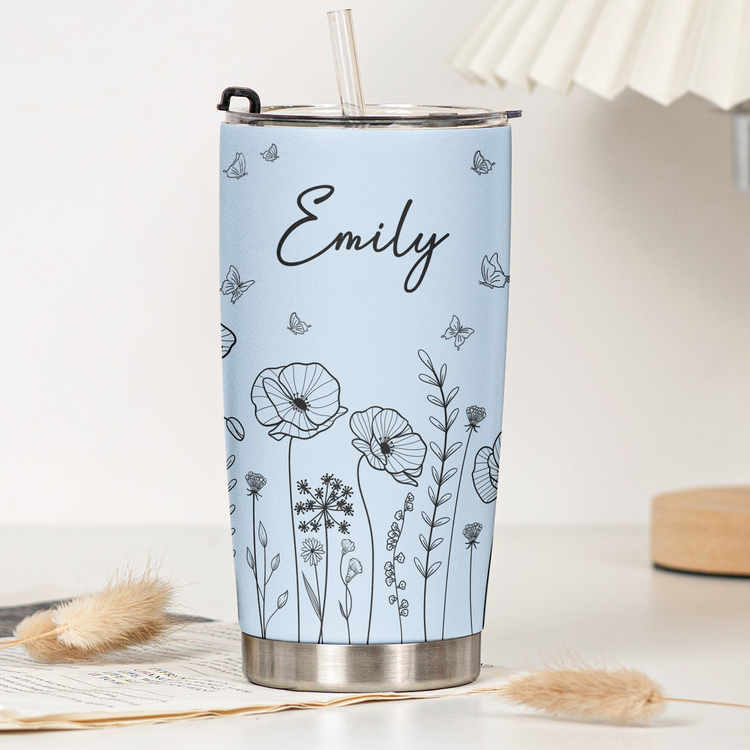 Custom-Birth-Flower-&-Name-Tumbler-Gift-For-Her-Personalized-Tumbler-5