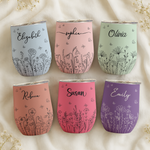 Custom-Birth-Flower-&-Name-Tumbler-Gift-For-Her-Personalized-Wine-Tumbler-1