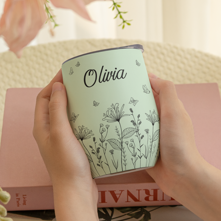 Custom-Birth-Flower-&-Name-Tumbler-Gift-For-Her-Personalized-Wine-Tumbler-4