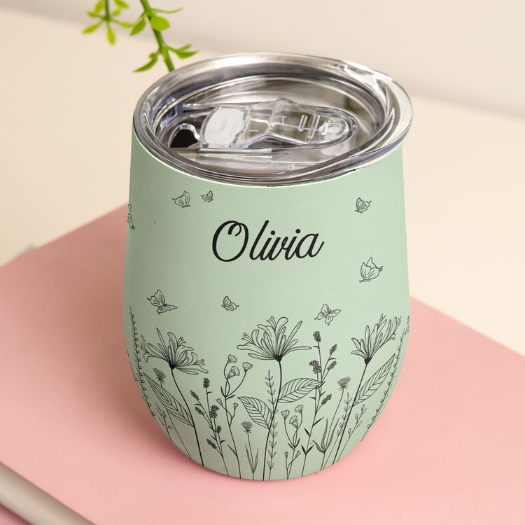 Custom-Birth-Flower-&-Name-Tumbler-Gift-For-Her-Personalized-Wine-Tumbler-5