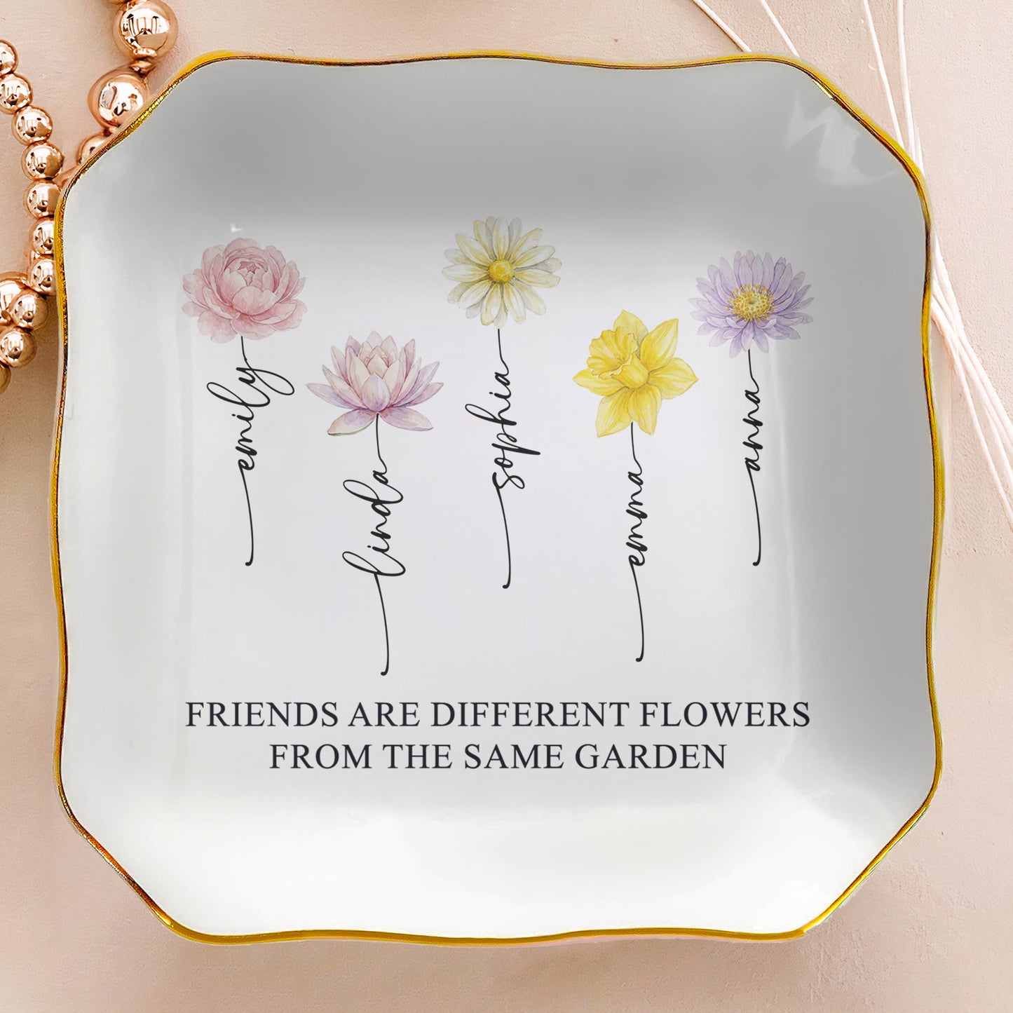 Custom-Birth-Flower-Trinket-Tray-For-Friends-Soul-Sisters-Personalized-Jewelry-Dish-3