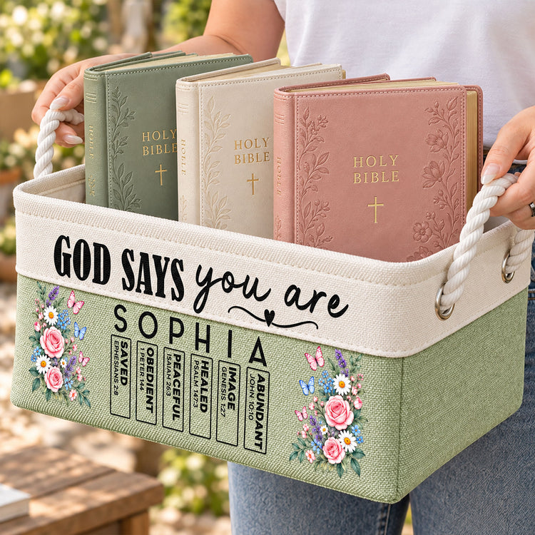 Custom-Birth-Flower-With-Name-In-Bible-Verses-For-Her,-Daughter,-Sister-Personalized-Storage-Basket-2