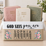 Custom-Birth-Flower-With-Name-In-Bible-Verses-For-Her,-Daughter,-Sister-Personalized-Storage-Basket-3