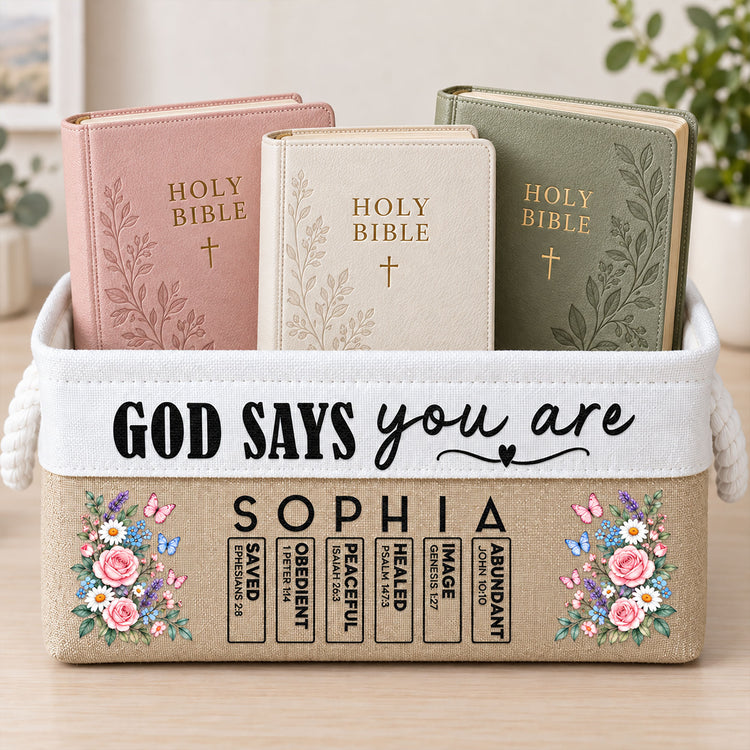 Custom-Birth-Flower-With-Name-In-Bible-Verses-For-Her,-Daughter,-Sister-Personalized-Storage-Basket-3
