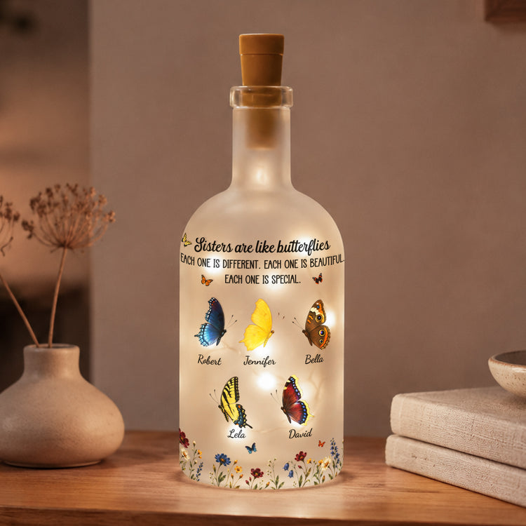 Custom-Birth-Month-Butterflies-Gift-For-Sister-Friend-Sibling-Personalized-Bottle-Lamp-1