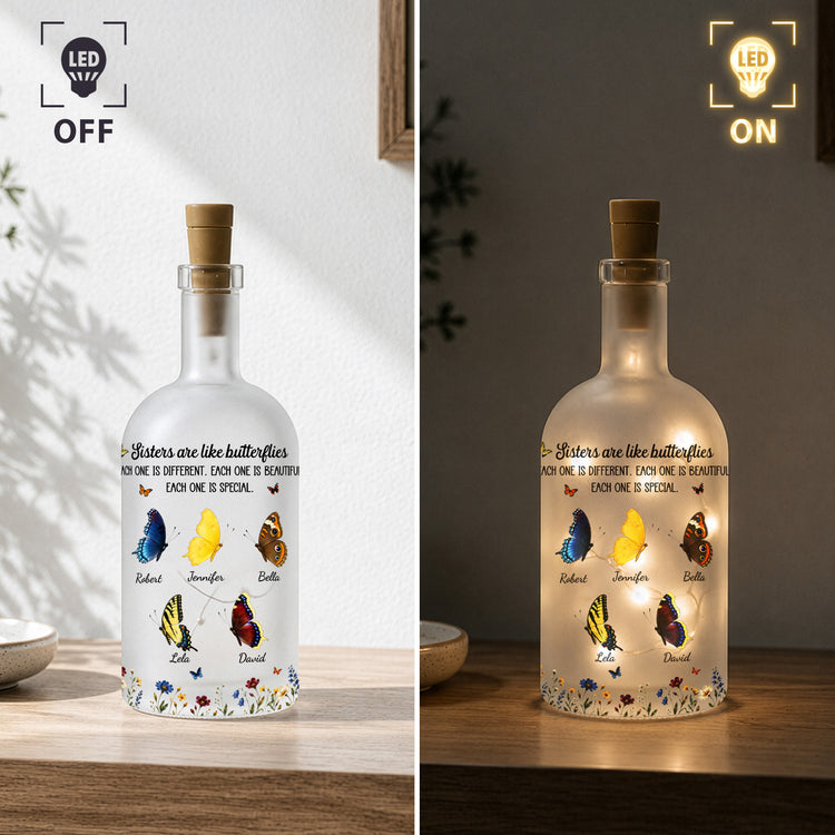 Custom-Birth-Month-Butterflies-Gift-For-Sister-Friend-Sibling-Personalized-Bottle-Lamp-4