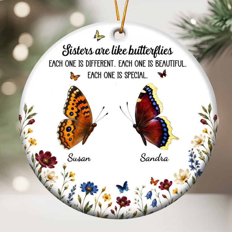 Custom_Birth_Month_Butterflies_Gift_For_Sister_Friend_Sibling_Personalized_Ornament_1
