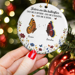 Custom-Birth-Month-Butterflies-Gift-For-Sister-Friend-Sibling-Personalized-Ornament-2