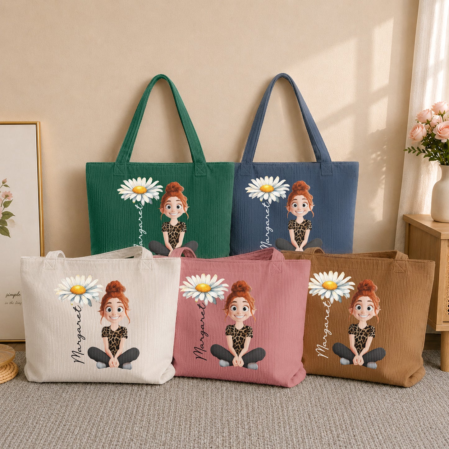 Custom-Birth-Month-Flower-Gift-For-Her-Daughter-Friend-Girlfriend--Personalized-Tote-Bag-2