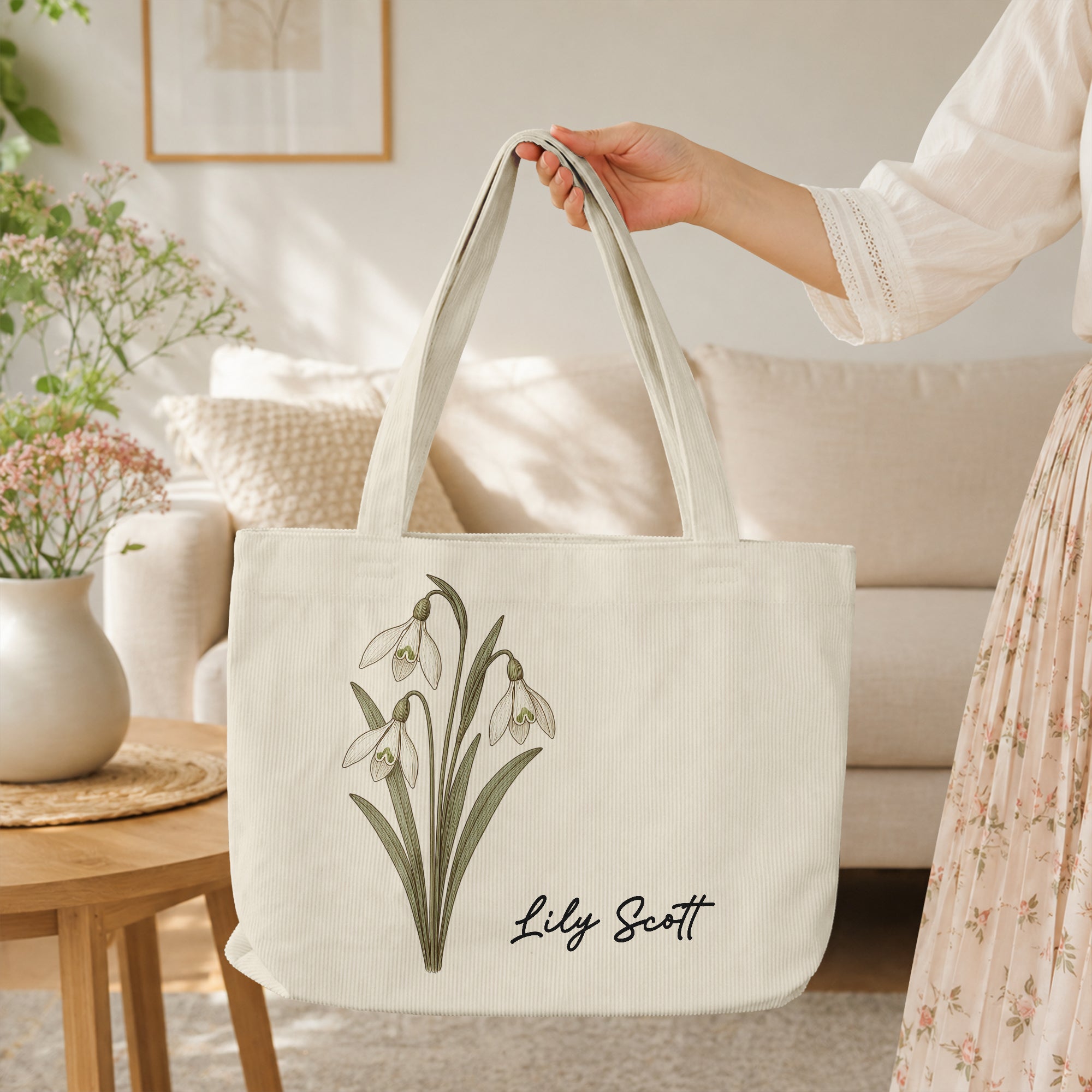 Custom-Birth-Month-Flower-With-Name-Gift-For-Her-Daughter-Friend-Girlfriend--Personalized-Tote-Bag-3