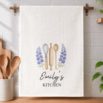 Custom-Birth-Month-Flower-With-Name-Gift-For-Her,-Grandma,-Mom-Personalized-Kitchen-Towel-3