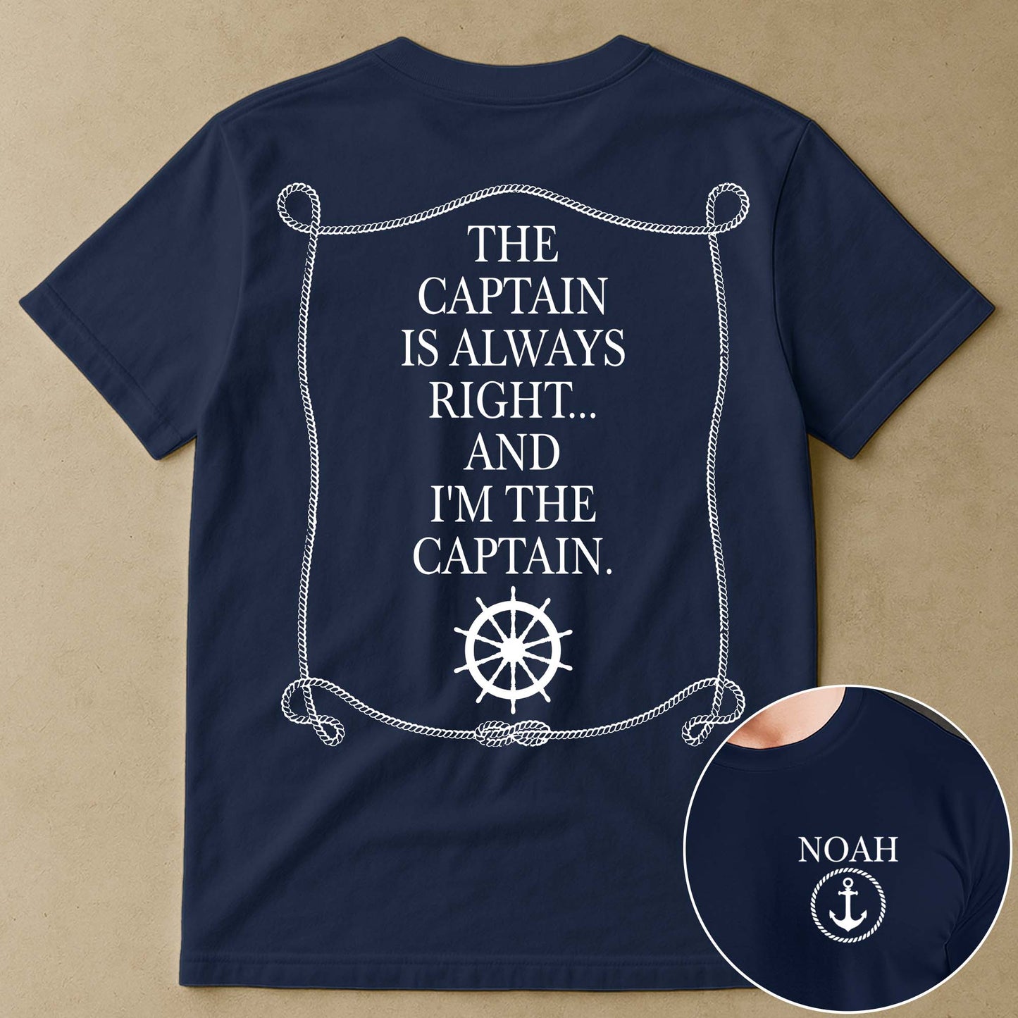 Custom-Captain-Boating-Nautical-The-Captain-Is-Always-Right-Personalized-Shirt-2