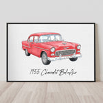 Custom-Car-Photo-Watercolor-Art-Fathers-Day-Birthday-Gift-For-Dad-Husband-Personalized-Poster-2