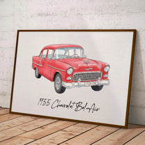Custom-Car-Photo-Watercolor-Art-Fathers-Day-Birthday-Gift-For-Dad-Husband-Personalized-Poster-3