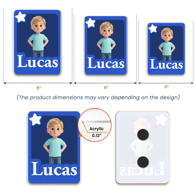 Custom-Cartoon-Version-Kids-Personalized-Magnet-4