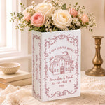 Custom-Ceramic-Flower-Book-Vase-For-New-Home-Occasion,-Housewarming-Gift-For-Couple-Personalized-Vase-2