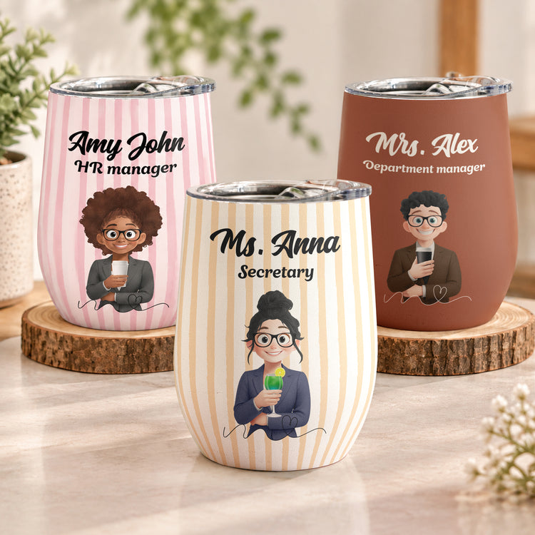 Custom-Character-For-Coworker,-Boss,-Teacher-With-Name-Personalized-Wine-Tumbler-1