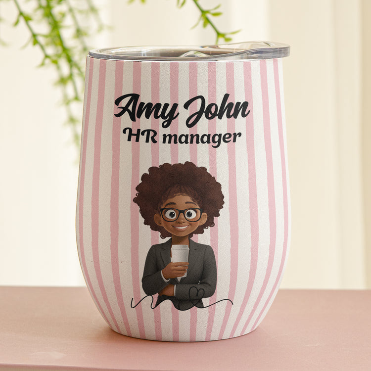 Custom-Character-For-Coworker,-Boss,-Teacher-With-Name-Personalized-Wine-Tumbler-2