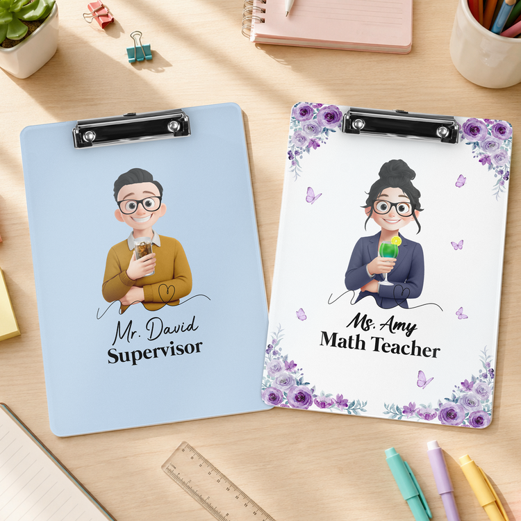 Custom-Character-For-Nurse,-Teacher,-Coworker,-Boss-With-Name-Personalized-Clipboard-1
