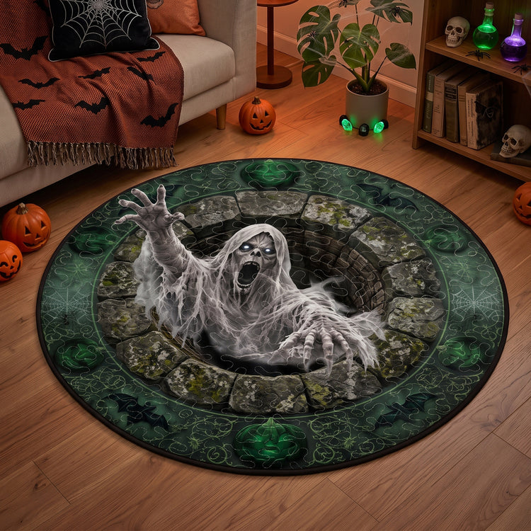 Custom-Character-Optical-Illusion-Round-Rug,-Halloween-Floor-Mat-Spooky-Pumpkin-Hole-Carpet,-Scary-Bottomless-Pit-Home-Decor-Halloween-Party-Rug-Personalized-Quilted-Mat-1