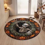 Custom-Character-Optical-Illusion-Round-Rug,-Halloween-Floor-Mat-Spooky-Pumpkin-Hole-Carpet,-Scary-Bottomless-Pit-Home-Decor-Halloween-Party-Rug-Personalized-Quilted-Mat-5