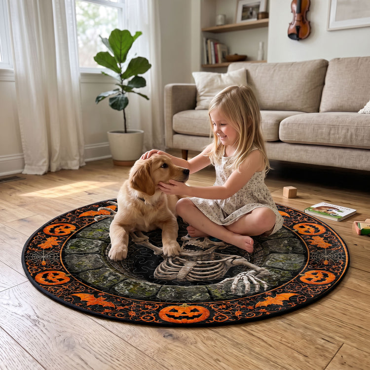 Custom-Character-Optical-Illusion-Round-Rug,-Halloween-Floor-Mat-Spooky-Pumpkin-Hole-Carpet,-Scary-Bottomless-Pit-Home-Decor-Halloween-Party-Rug-Personalized-Quilted-Mat-6