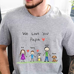 Custom_Child_Handwriting_Or_Message_Shirt_For_Dad_Papa_Father_s_Day_Personalized_Shirt_2