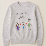 Custom_Child_Handwriting_Or_Message_Shirt_For_Dad_Papa_Father_s_Day_Personalized_Shirt_3