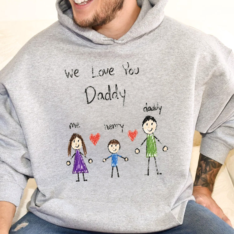 Custom_Child_Handwriting_Or_Message_Shirt_For_Dad_Papa_Father_s_Day_Personalized_Shirt_6