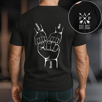 Custom-Children'S-Names-&-Birth-Years-Gift-For-Dad,-Papa,-Pop-Personalized-Shirt-3