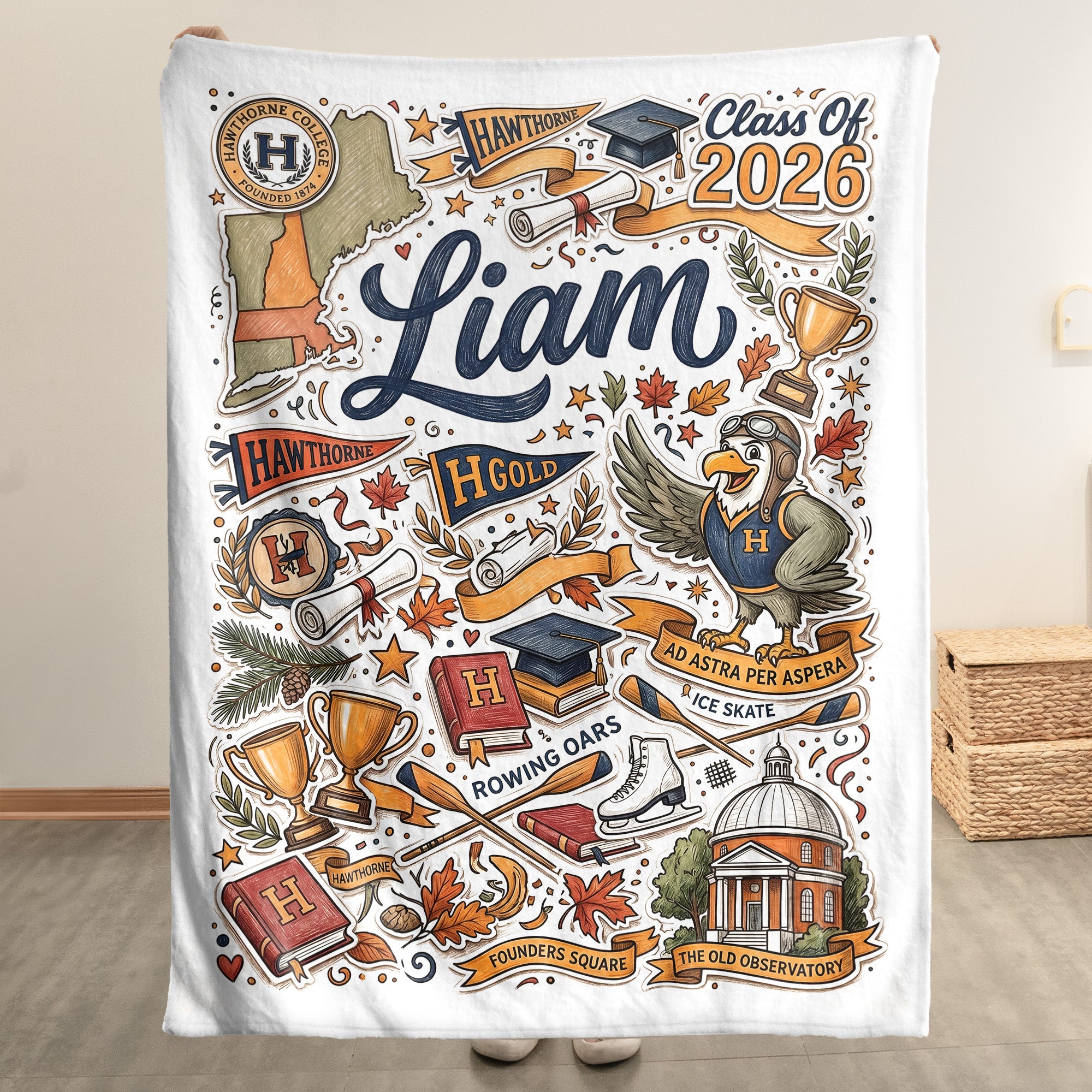 Custom-College-University-Gift-For-Graduation-Personalized-Blanket-4