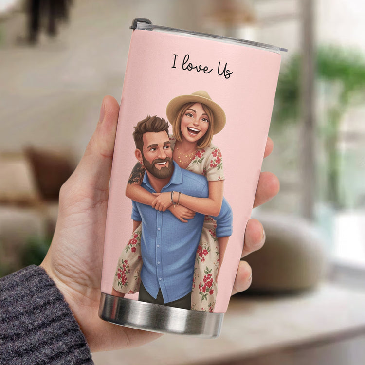 Custom-Couple-Photo-Forever-&-Always-Anniversary-Gifts-For-Wife-Personalized-Tumbler-Cup-4