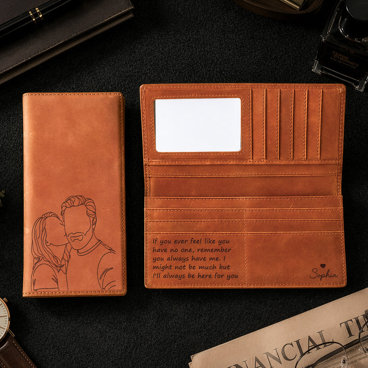 Custom-Couple-Photo-Line-Art-Anniversary-Gift-For-Husband-Boyfriend-Personalized-Wallet-1